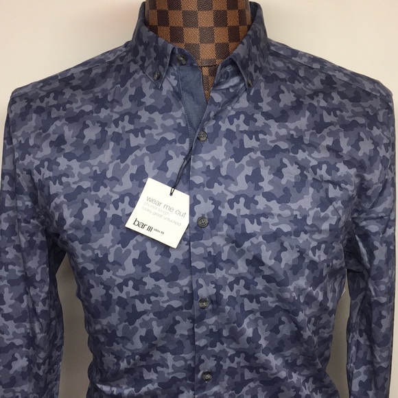 bar iii slim fit shirt